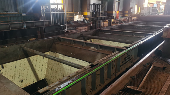 燒結系統除塵風箱施工